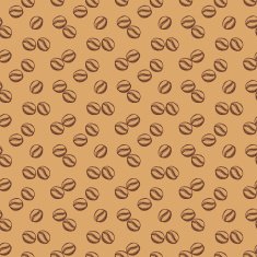 Coffee seamless pattern Vector background N2