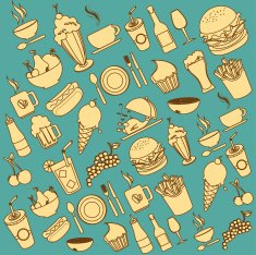 Restaurant icons N8