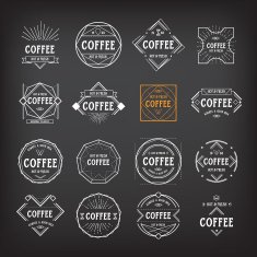 Coffee menu template