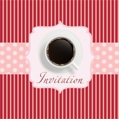 coffee invitation background N5