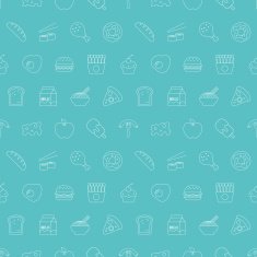 food line icon pattern set N5