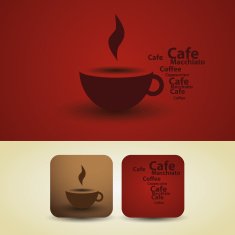 Flyer or Cover Design - Red Coffee Cup N2