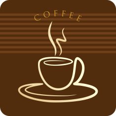 Coffee cup graphic - Illustration