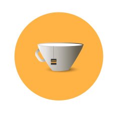 Flat cup of tea