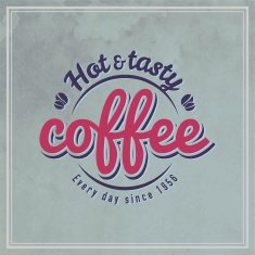 Vintage Coffee Label N87