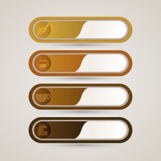 Sticker label Coffee collection set N3