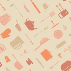 Symbol kitchen pattern