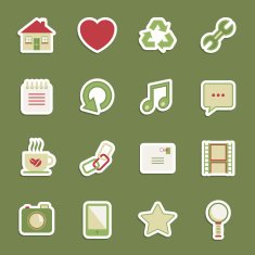 media stickers N2