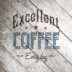 Vintage retro coffee vector labels on the old wood texture N11