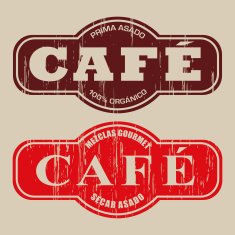 Vintage Caf&eacute; Label (Spanish) N2