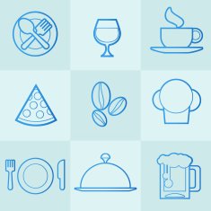 Food Icons set N18
