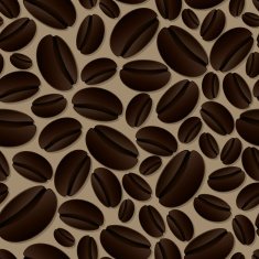 Coffee Wallpaper Pattern (Detailed)