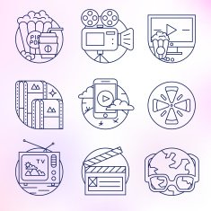 Set the video icons