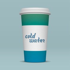 Paper Cup of cold Water N2