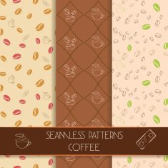 Three classic coffee patterns