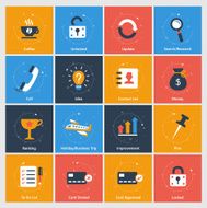 Collection Of Premium Quality Modern Flat Icons