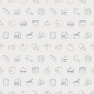 food line icon pattern set N8