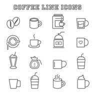Coffee Line Icons N2