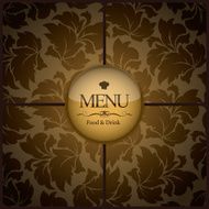 Restaurant menu design N64