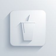 Vector light square icon Eps10 N6