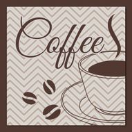 Coffee Cup Print Composition