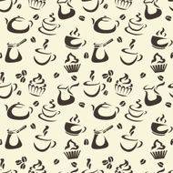 Coffee Seamless Pattern N48
