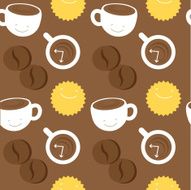 Coffee Seamless Pattern N49