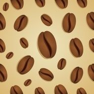 Coffee beans pattern N4