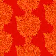 Red coffee tree garden
