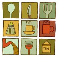 Utensil icons