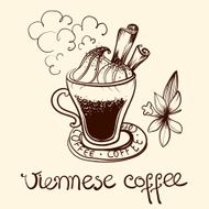 cup of viennese coffee N3