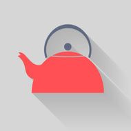 Red kettle icon