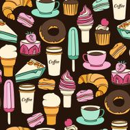 Vintage bakery background N5