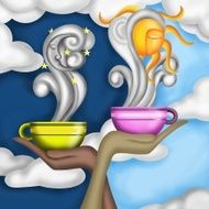 tea and chamomile
