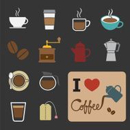 coffee and tea icon N10