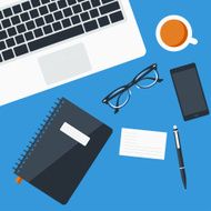 Flat Office Desk N21