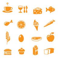 Food Icons - incl jpeg