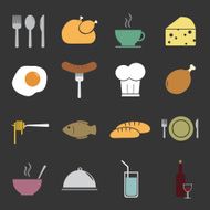 Food Icons set N21