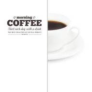 Coffee text design