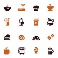 Cafe Icons - Color Series