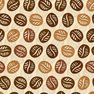 Coffee Hand Drawn Pattern N3