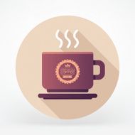 Flat Coffee Icon