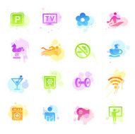 Stains Icons - Hotel Amenities