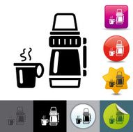 Lunch thermos icon