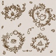 tea pattern N3