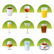 drinks icon set N5