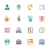 Office Icons - Colored Series