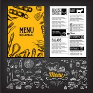 Cafe menu food N5