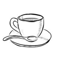 hot drink in cup