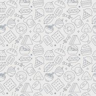 food line icon pattern set N9